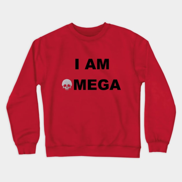 I Am OMEGA Crewneck Sweatshirt by Shenshen81